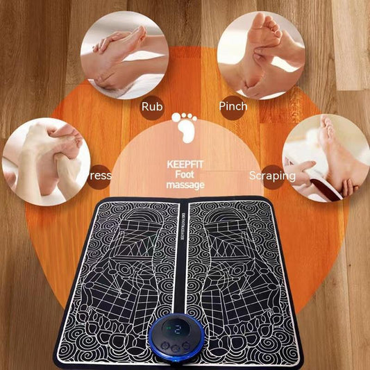 EMS Foot Massager Pad – Portable Foot Muscle Stimulator