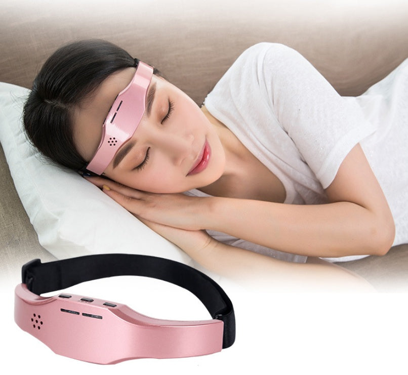 Head Massager Wireless Stress Relief Brain Massage Helmet Unisex Sleep Therapy Device - Aesthetic home glow - Viral Boostor