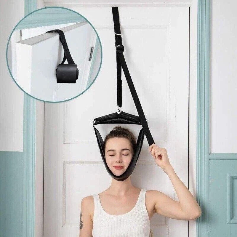 Pain Relief Neck Traction-Device Head Hammock Cervical Massager Comfortable New - Aesthetic home glow - Viral Boostor