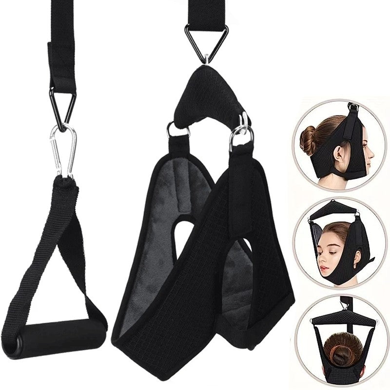 Pain Relief Neck Traction-Device Head Hammock Cervical Massager Comfortable New - Aesthetic home glow - Viral Boostor