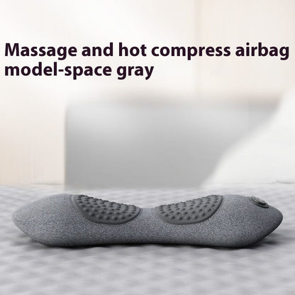 Memory Foam Lumbar Pillow With Heat And Massage