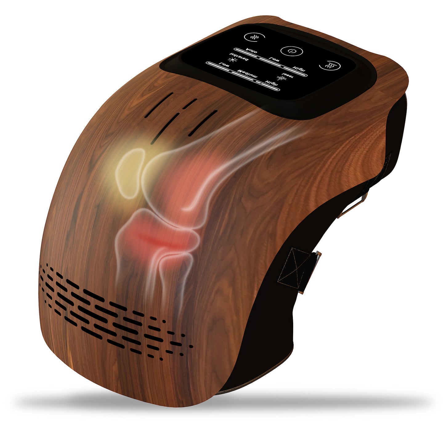 Heated Electric Knee Massager With Vibration Therapy