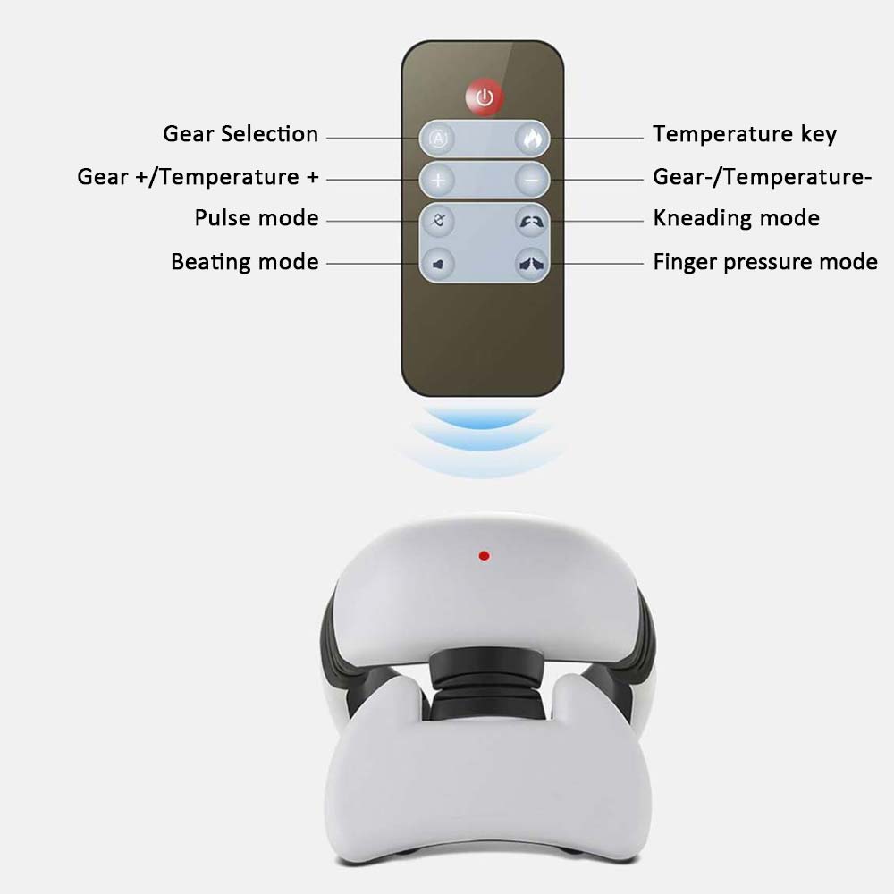 Smart Electric Neck And Back Massager With Heat
