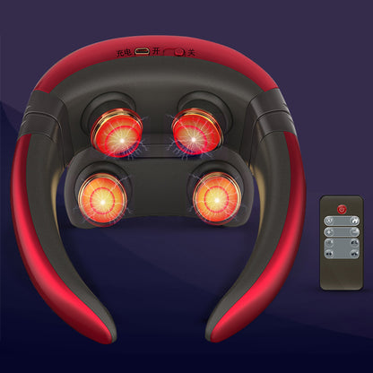 Smart Electric Neck And Back Massager With Heat