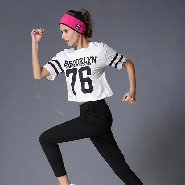 Wireless Bluetooth-compatible Headband Outdoor Fitness Yoga Headband - Viral Boostor