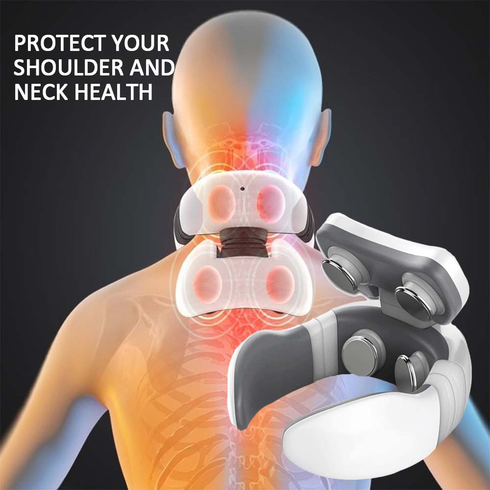 Smart Electric Neck And Back Massager With Heat