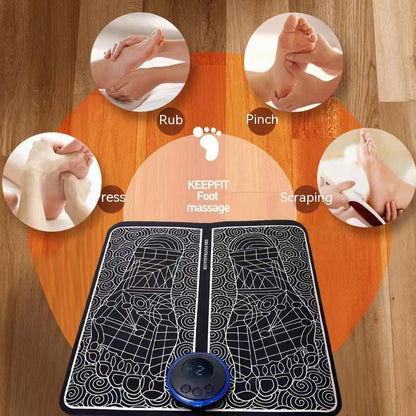 EMS Foot Massager Pad – Portable Foot Muscle Stimulator