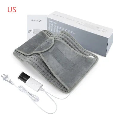 Back Heating Support Belt – Heated Waist Brace with Adjustable Temperature for Lumbar Pain Relief & Warm Back & Abdomen - Viral Boostor