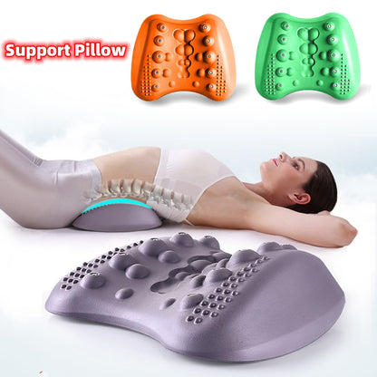 Lumbar Stretching Massage Pillow For Lower Back Pain