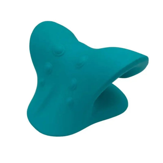 Cervical Spine Neck Stretcher – Foam Traction Pillow - Viral Boostor