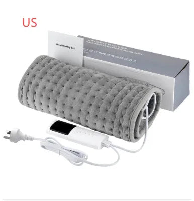 Back Heating Support Belt – Heated Waist Brace with Adjustable Temperature for Lumbar Pain Relief & Warm Back & Abdomen - Viral Boostor