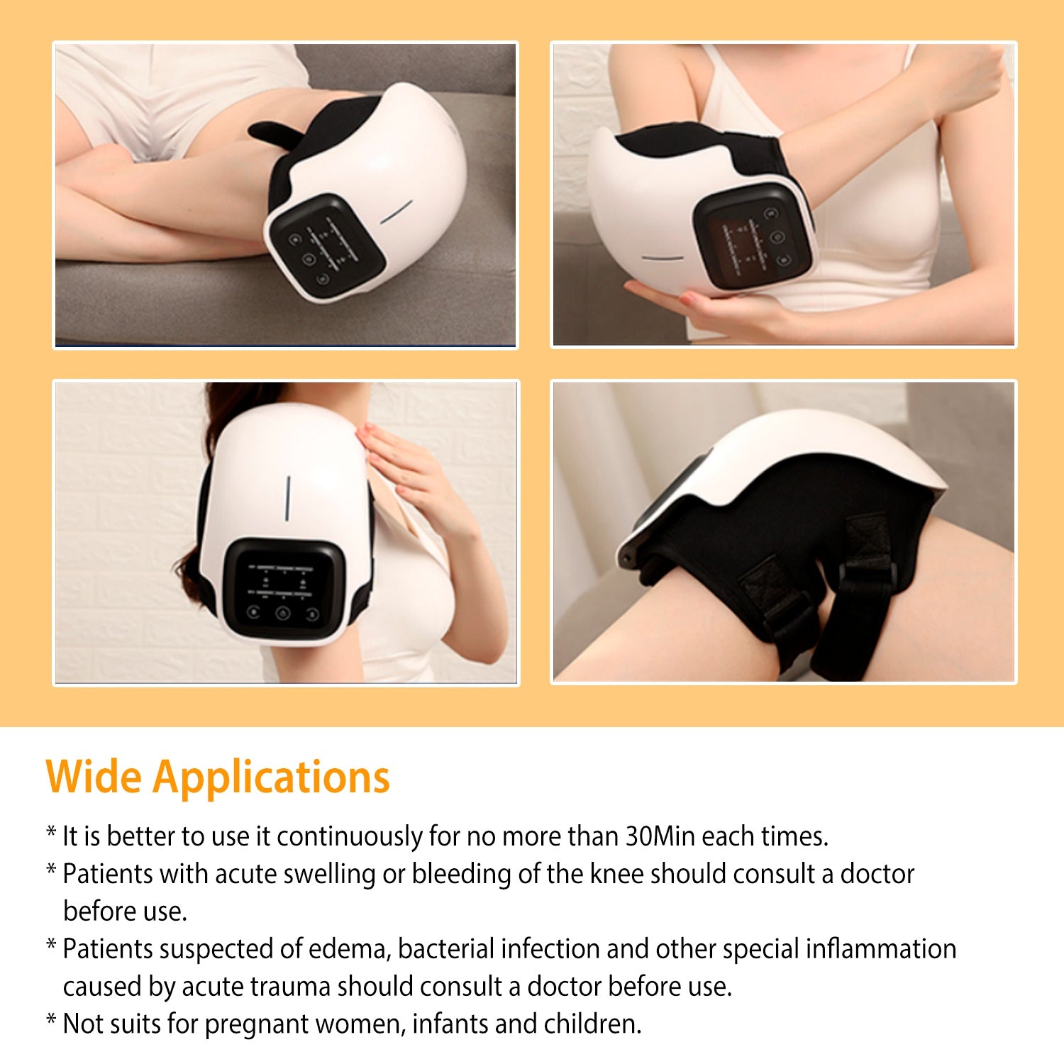 Smart Electric Knee Massager - Joint Pain Relief - Viral Boostor