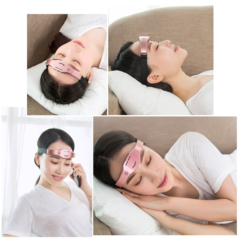 Head Massager Wireless Stress Relief Brain Massage Helmet Unisex Sleep Therapy Device - Aesthetic home glow - Viral Boostor