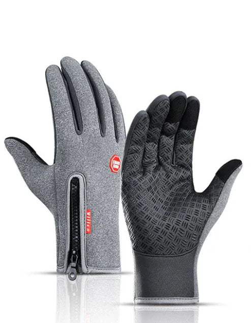 Winter Gloves for Men & Women – Touch Screen Riding Gloves, Waterproof, Anti-Slip, Sports Fleece Thermal Gloves - Viral Boostor