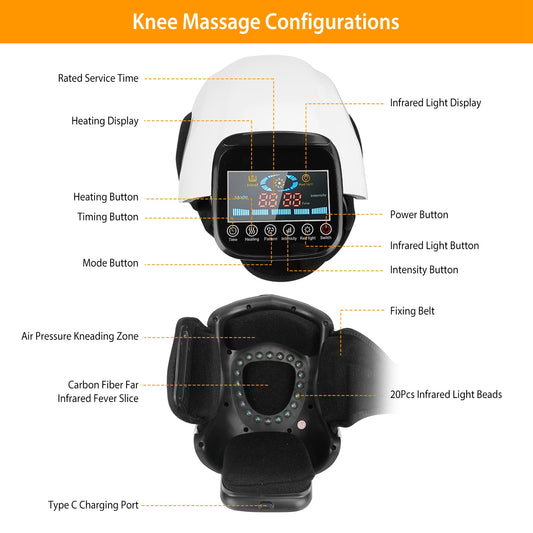 Smart Electric Knee Massager - Joint Pain Relief - Viral Boostor