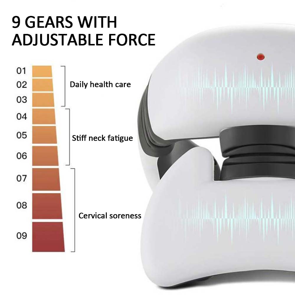 Smart Electric Neck And Back Massager With Heat