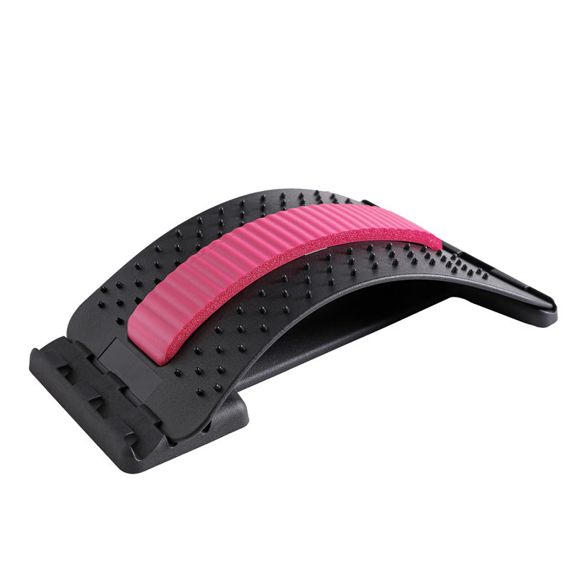 Lumbar Traction Back Stretcher with Acupressure Massage