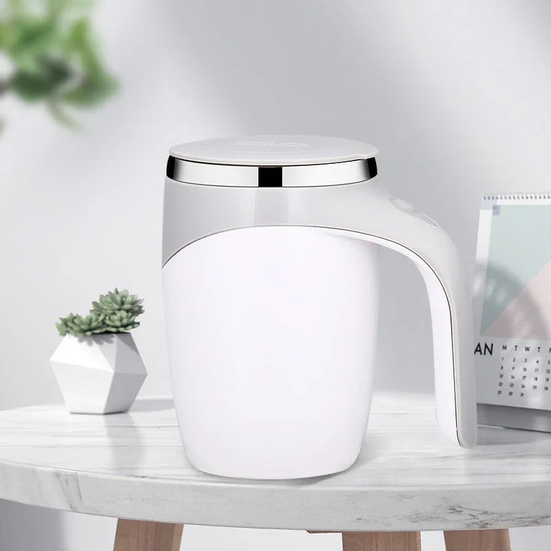 Magnetic Self-Stirring Mug – USB Electric Mixing Cup for Coffee, Milkshakes & More - Viral Boostor