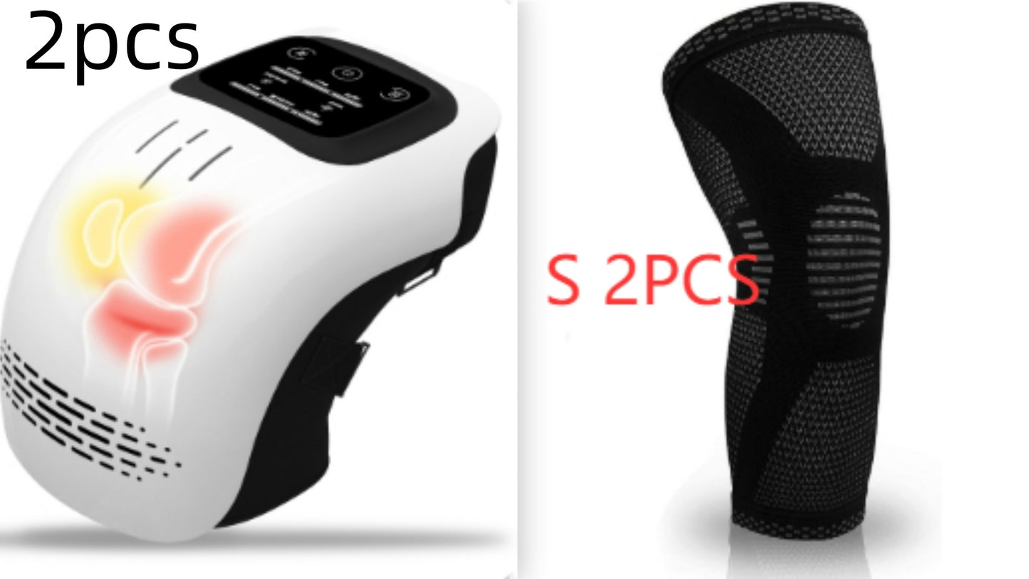 Heated Electric Knee Massager With Vibration Therapy
