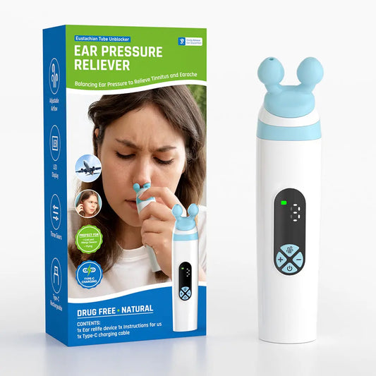 Electric Ear Pressure Relief Device - Aesthetic home glow - Viral Boostor