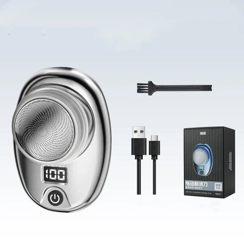 Digital Electric Portable Shaver – Waterproof Travel Razor for Quick & Comfortable Shaves - Viral Boostor