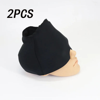 Migraine Relief Hat – Cold Therapy Head Wrap with Ice Pack & Eye Mask for Puffy Eyes and Headache Relief - Viral Boostor