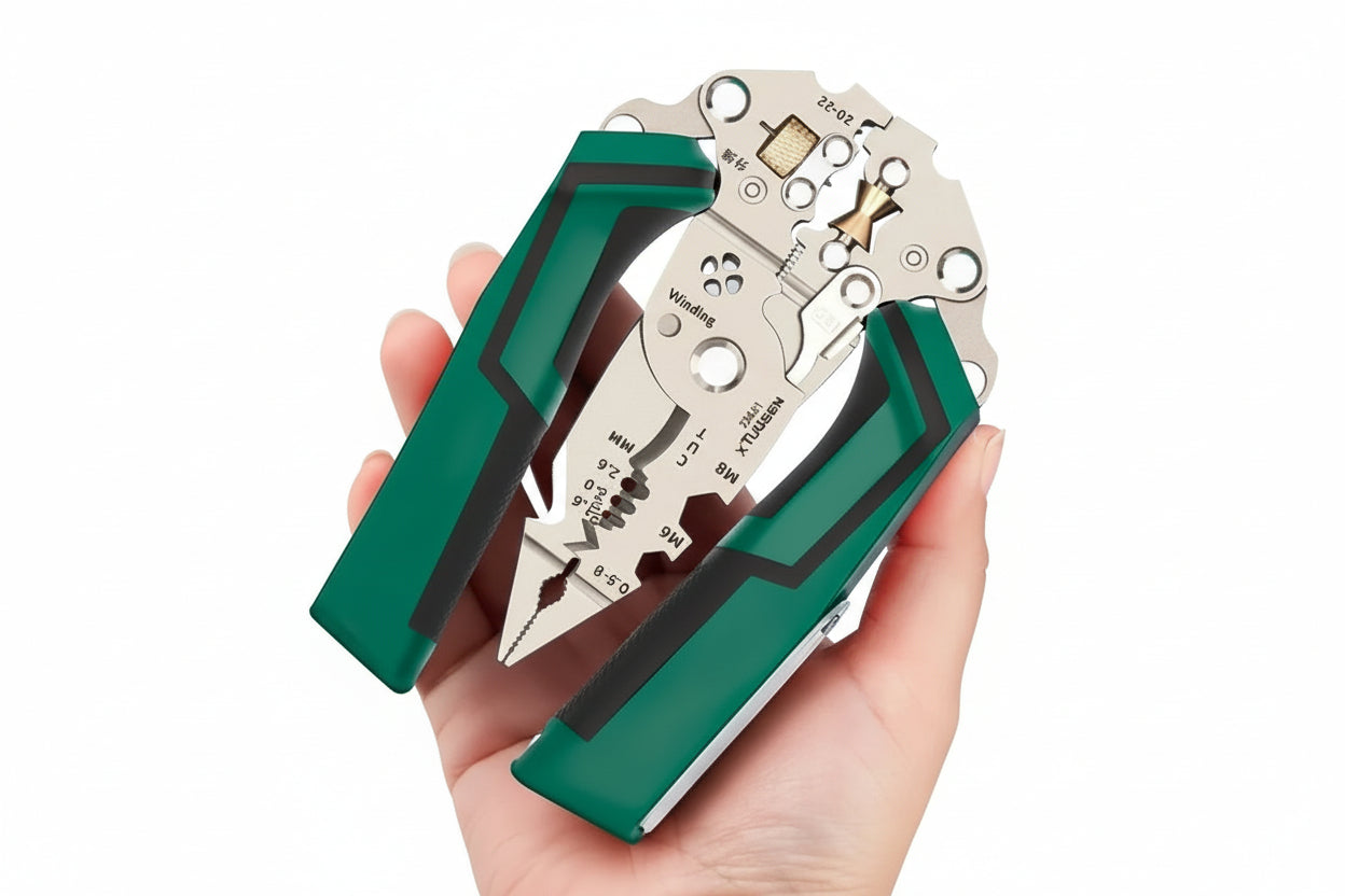 Multi-function Electric Tester, Folding Electric Pen, And Wire Stripper Pliers - Viral Boostor