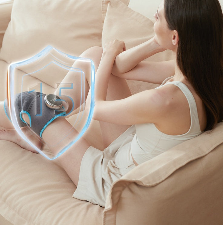 Heating Knee Electric Shoulder Vibrating Massage Pad For Physiotherapy Leg Arthritis Elbow Joint Pain Relief Therapy - Aesthetic home glow - Viral Boostor