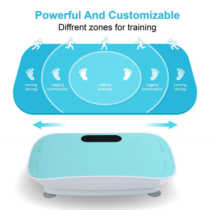 Silent Vibration Fitness Platform – Smart Start-Stop