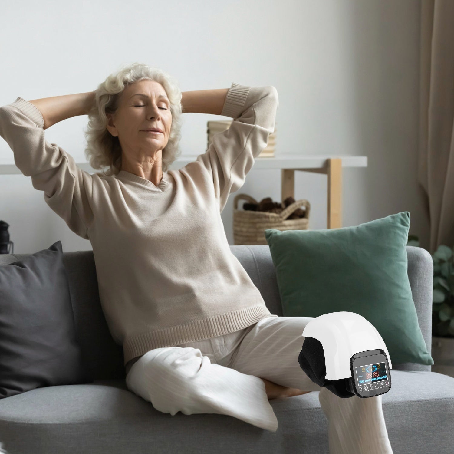 Smart Electric Knee Massager - Joint Pain Relief - Viral Boostor