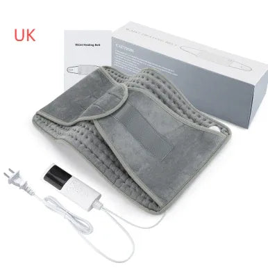 Back Heating Support Belt – Heated Waist Brace with Adjustable Temperature for Lumbar Pain Relief & Warm Back & Abdomen - Viral Boostor