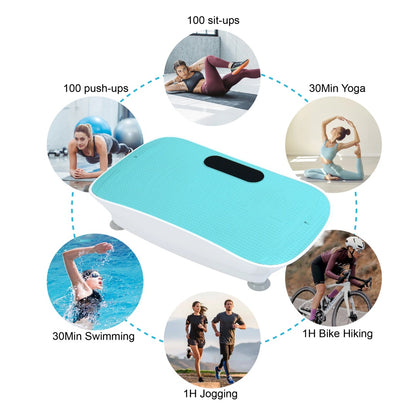 Silent Vibration Fitness Platform – Smart Start-Stop