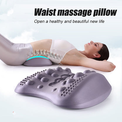 Lumbar Stretching Massage Pillow For Lower Back Pain