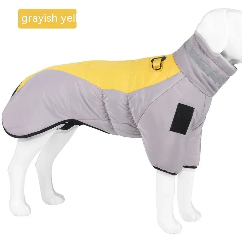 New Winter Dog Coat – Waterproof Warm Jacket for Medium & Large Dogs, Thickened Pet Vest for Labradors - Viral Boostor