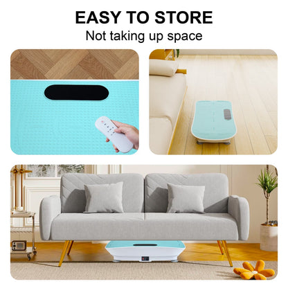 Silent Vibration Fitness Platform – Smart Start-Stop