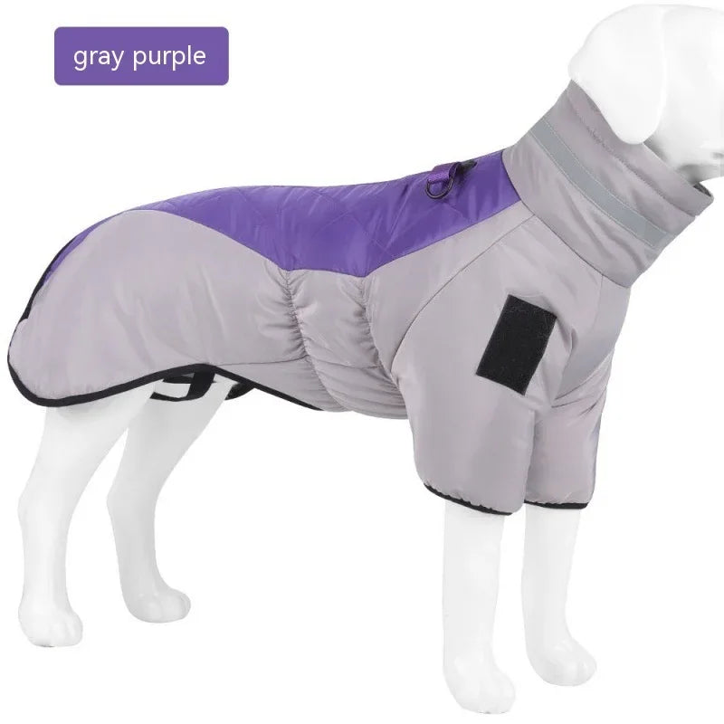 New Winter Dog Coat – Waterproof Warm Jacket for Medium & Large Dogs, Thickened Pet Vest for Labradors - Viral Boostor