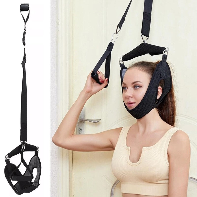 Pain Relief Neck Traction-Device Head Hammock Cervical Massager Comfortable New - Aesthetic home glow - Viral Boostor