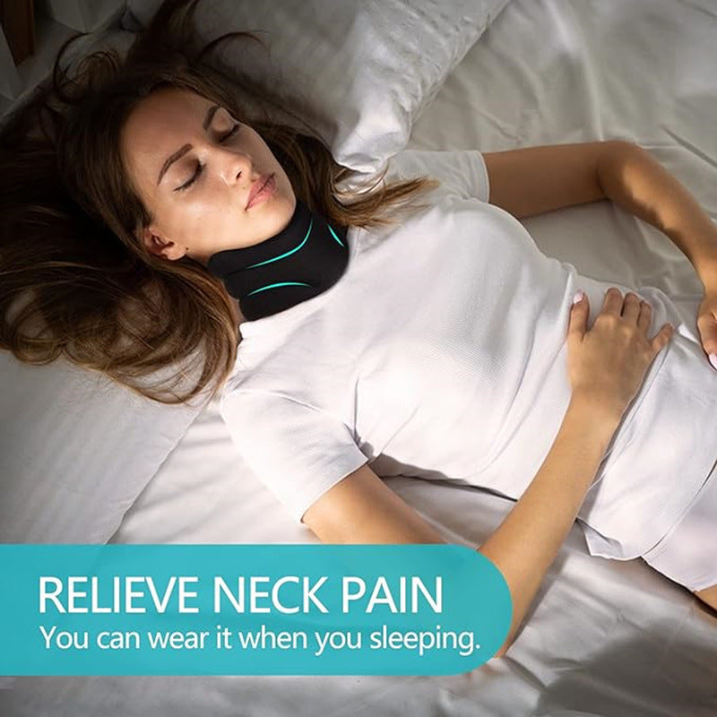 Upgraded Neck Brace Foam Cervical Collar For Pain Relief And Pressure In Spine Adjustable Neck Support - Aesthetic home glow - Viral Boostor