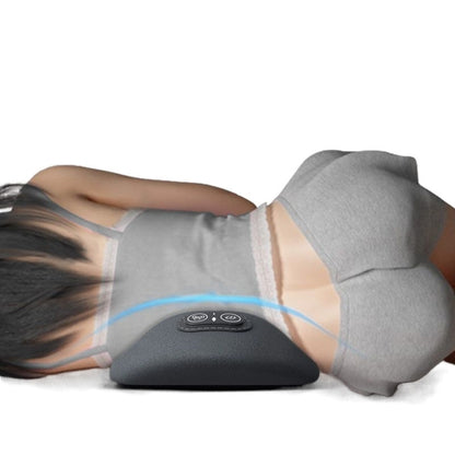 Memory Foam Lumbar Pillow With Heat And Massage