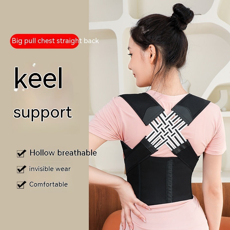 Unisex Posture Corrector Brace For Back And Chest Support